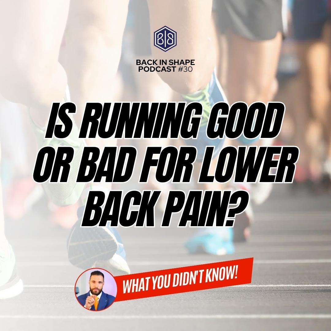is running good for lower back pain