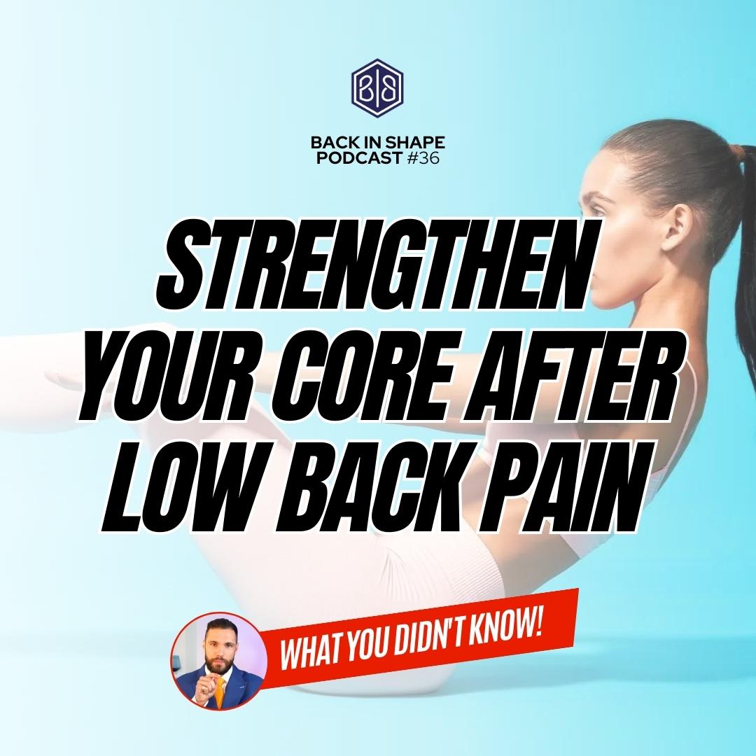 strengthening your core muscles