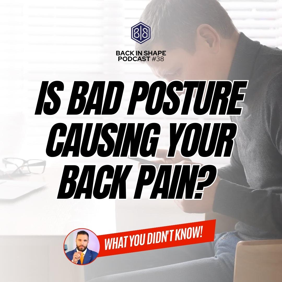 Is your posture important for back pain?