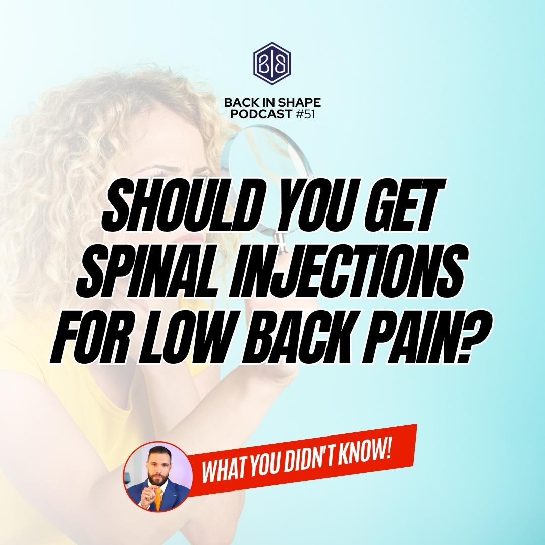 can injections help your back pain sciatica or piriformis