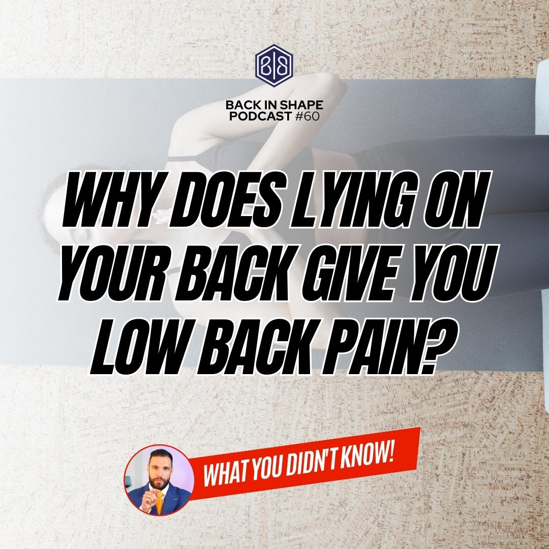 towel stretch for lower back pain lying down